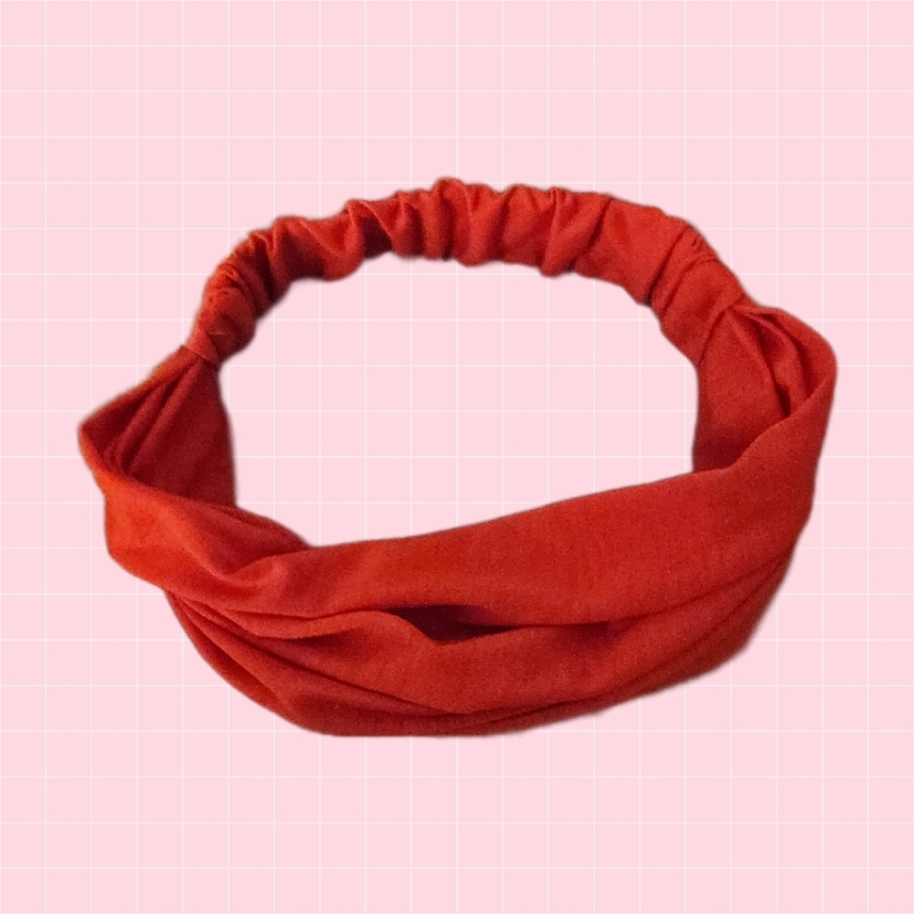 Red Fabric Headband